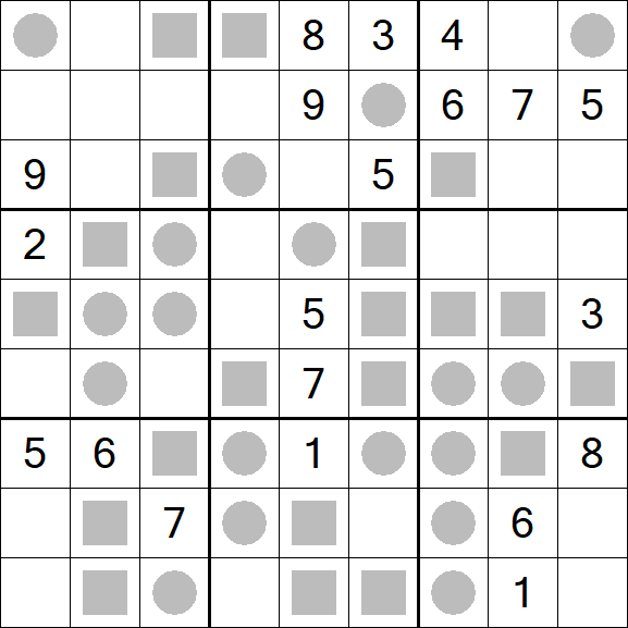 Even-Odd Sudoku - Hard
