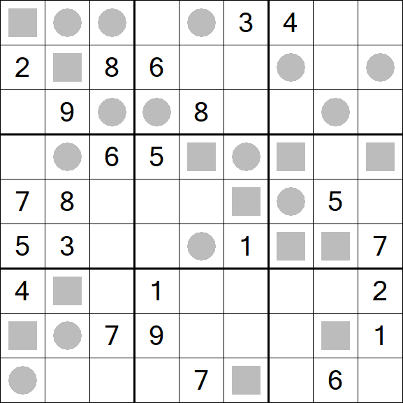 Even-Odd Sudoku - Hard