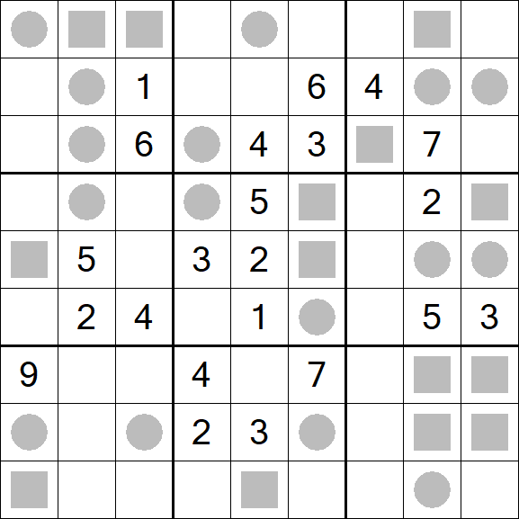 Even-Odd Sudoku - Hard