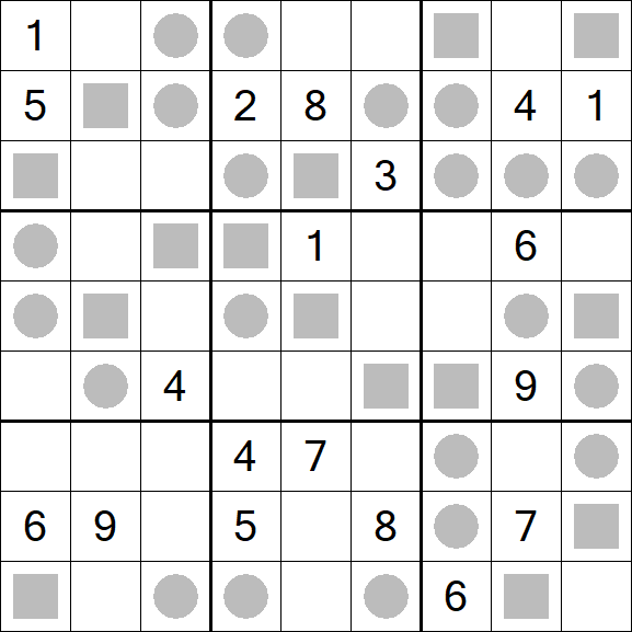 Even-Odd Sudoku - Hard