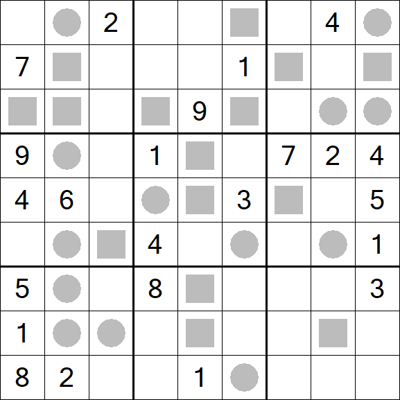 Even-Odd Sudoku - Hard