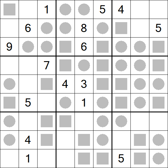 Even-Odd Sudoku - Hard