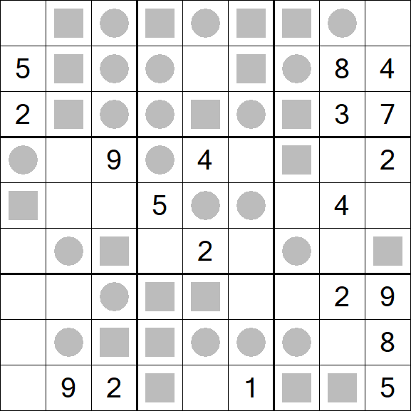 Even-Odd Sudoku - Hard