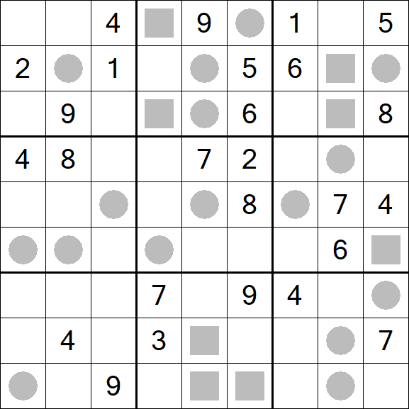 Even-Odd Sudoku - Hard
