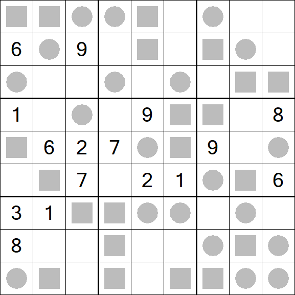 Even-Odd Sudoku - Hard