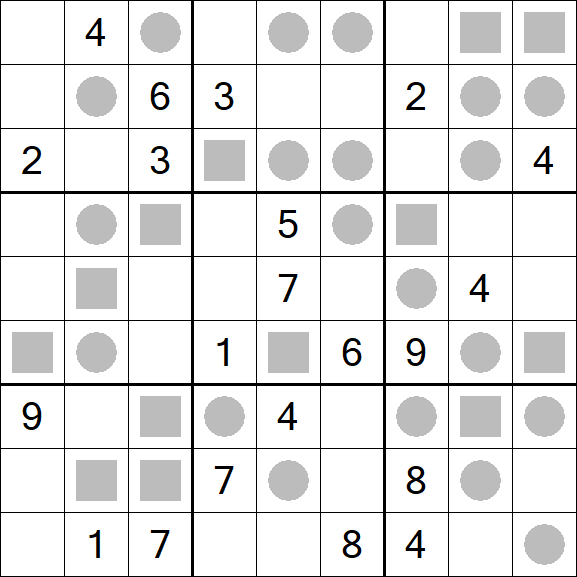 Even-Odd Sudoku - Hard