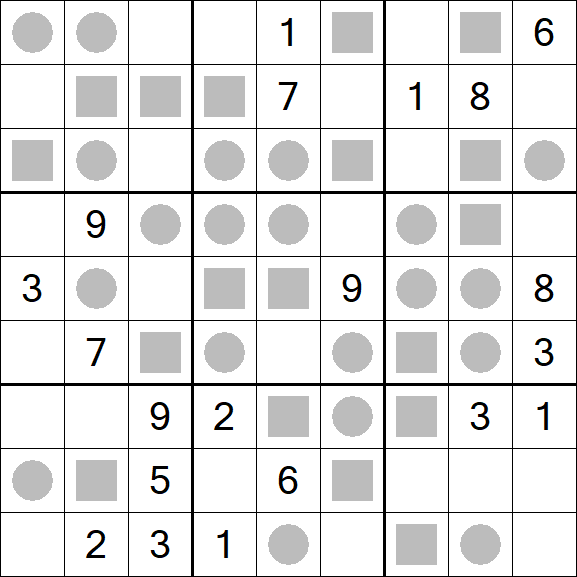 Even-Odd Sudoku - Hard