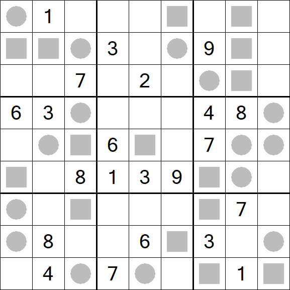 Even-Odd Sudoku - Hard