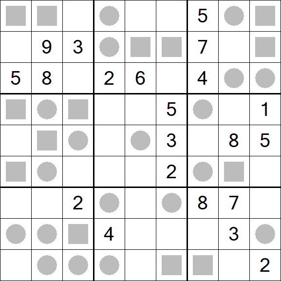 Even-Odd Sudoku - Hard