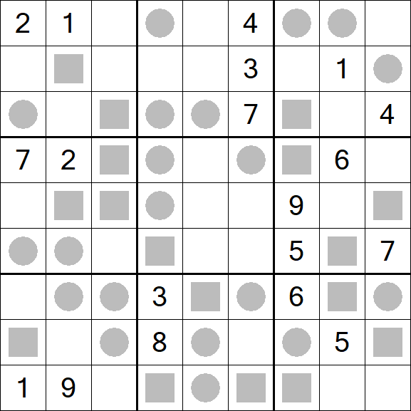 Even-Odd Sudoku - Hard