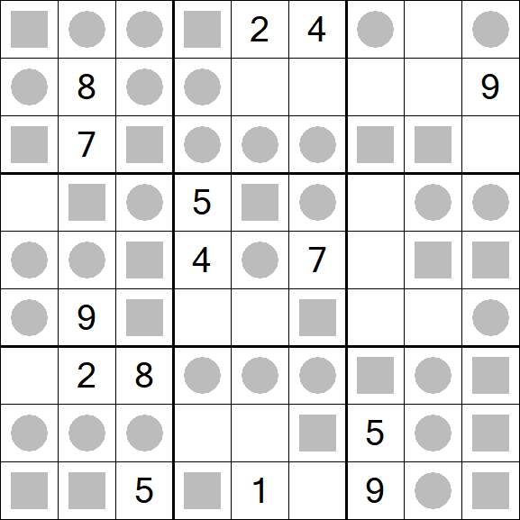 Even-Odd Sudoku - Hard