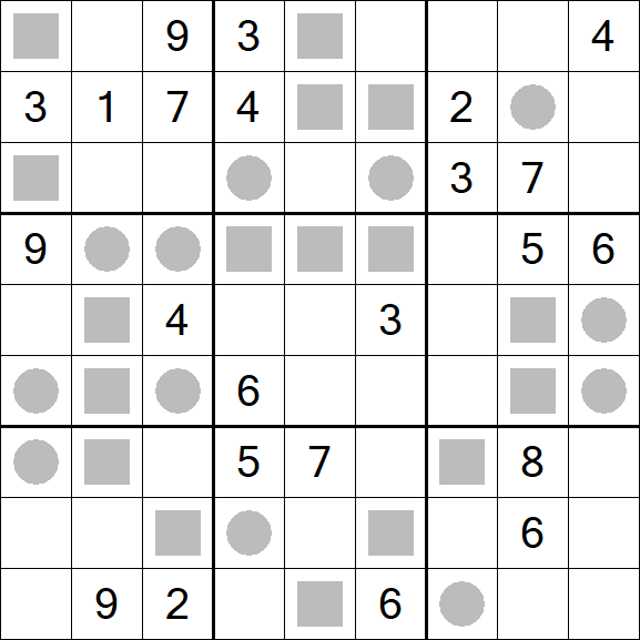 Even-Odd Sudoku - Hard
