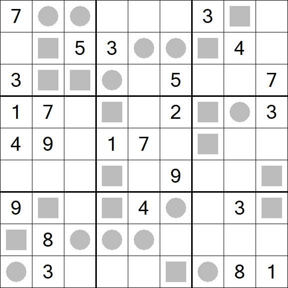 Even-Odd Sudoku - Hard