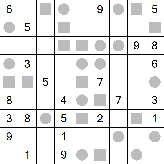 Even-Odd Sudoku - Hard