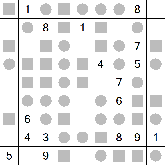 Even-Odd Sudoku - Hard