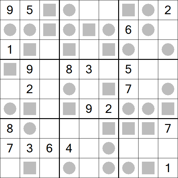Even-Odd Sudoku - Hard