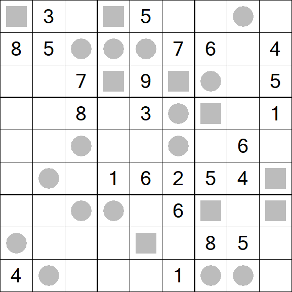 Even-Odd Sudoku - Hard