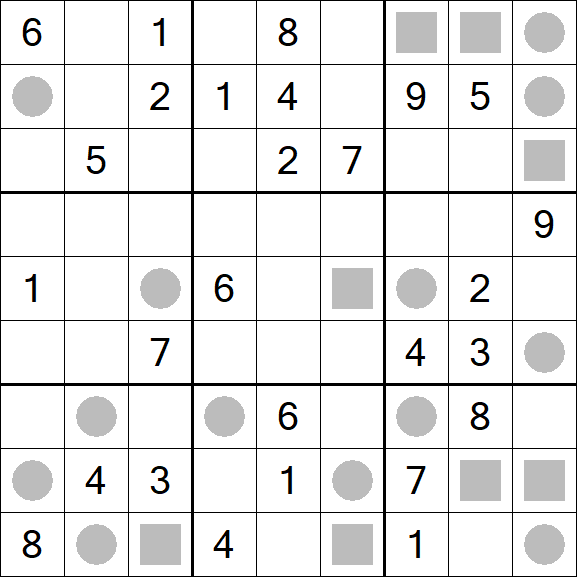 Even-Odd Sudoku - Hard