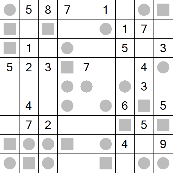 Even-Odd Sudoku - Hard