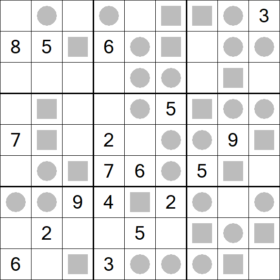 Even-Odd Sudoku - Hard