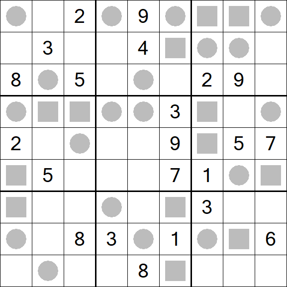 Even-Odd Sudoku - Hard