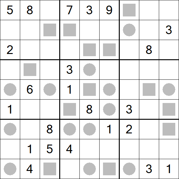 Even-Odd Sudoku - Hard