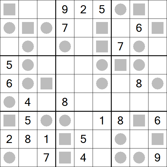 Even-Odd Sudoku - Hard