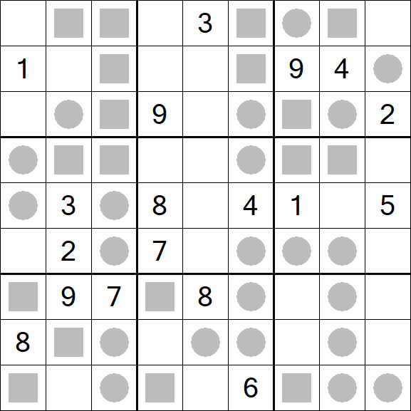 Even-Odd Sudoku - Hard