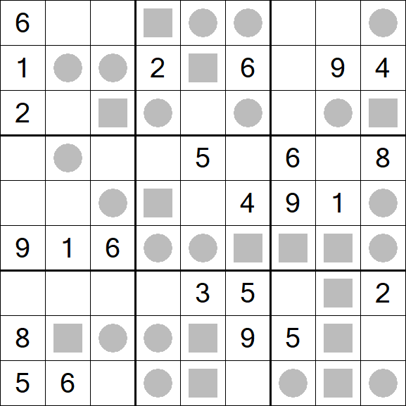 Even-Odd Sudoku - Hard