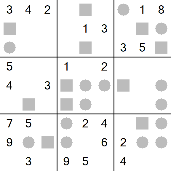 Even-Odd Sudoku - Hard