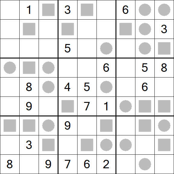Even-Odd Sudoku - Hard