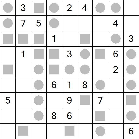 Even-Odd Sudoku - Hard