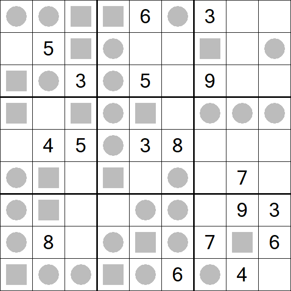 Even-Odd Sudoku - Hard