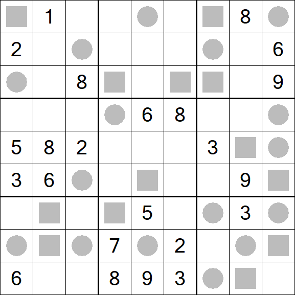 Even-Odd Sudoku - Hard