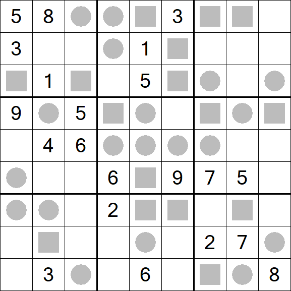 Even-Odd Sudoku - Hard