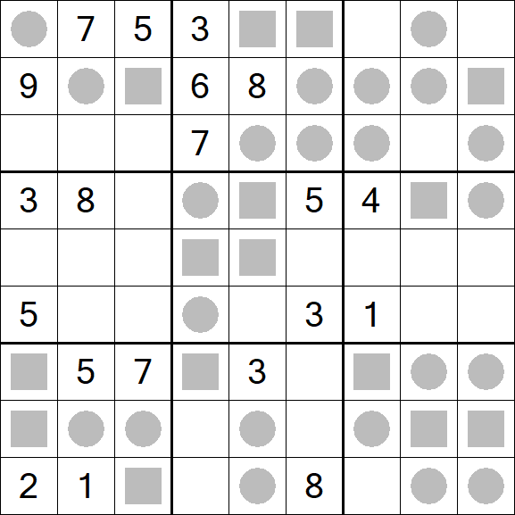 Even-Odd Sudoku - Hard