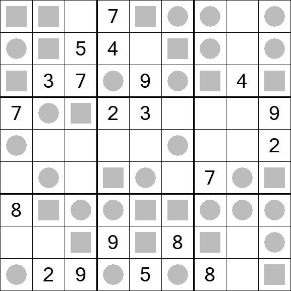Even-Odd Sudoku - Hard