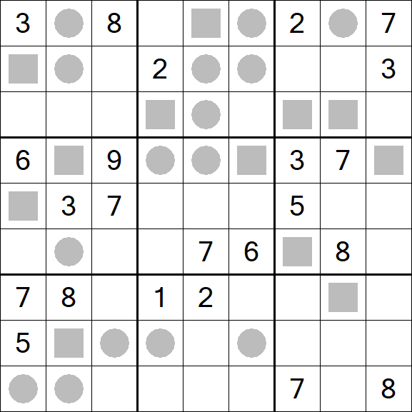 Even-Odd Sudoku - Hard