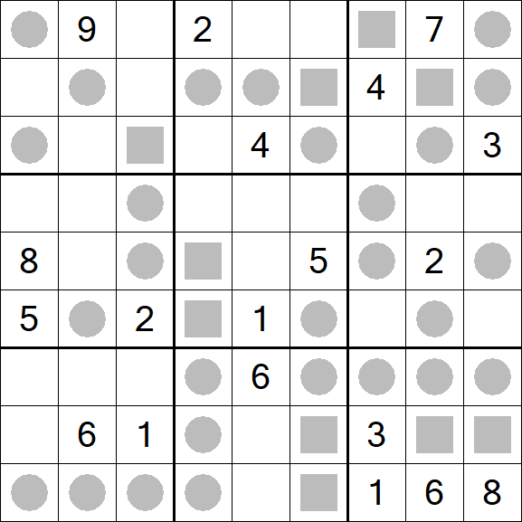 Even-Odd Sudoku - Difficile