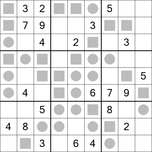 Even-Odd Sudoku - Difficile
