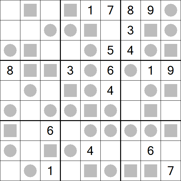 Even-Odd Sudoku - Difficile