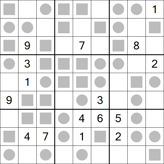 Even-Odd Sudoku - Difficile