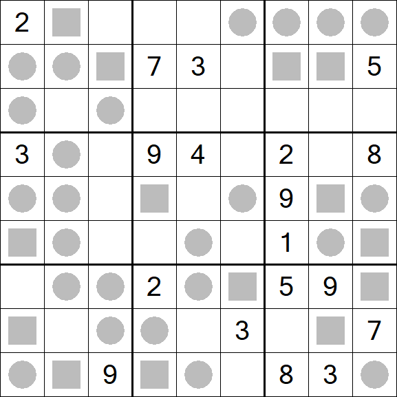 Even-Odd Sudoku - Difficile