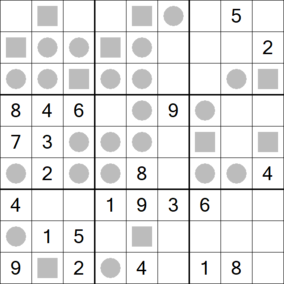 Even-Odd Sudoku - Difficile
