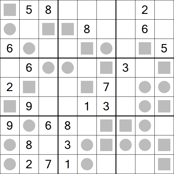 Even-Odd Sudoku - Difficile