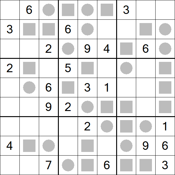 Even-Odd Sudoku - Difficile