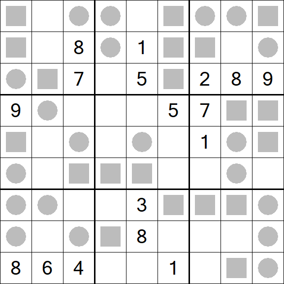 Even-Odd Sudoku - Difficile