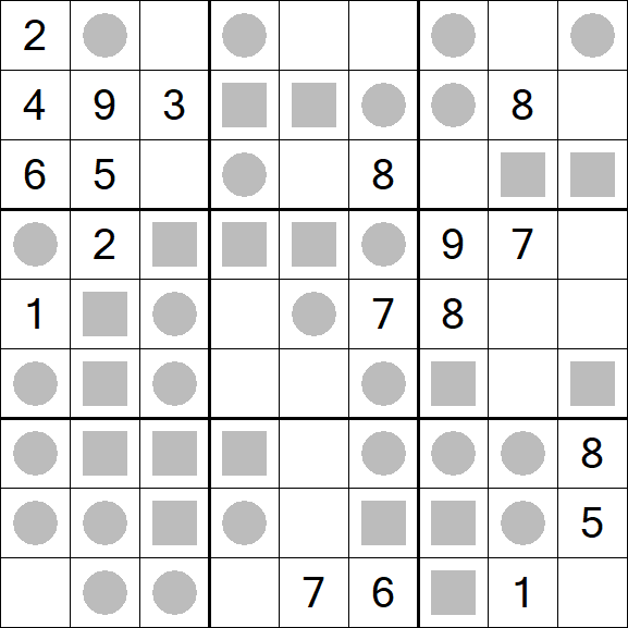 Even-Odd Sudoku - Difficile