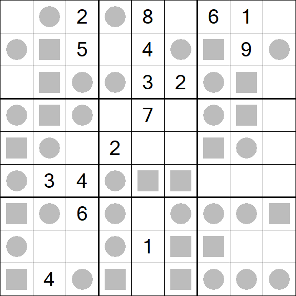 Even-Odd Sudoku - Difficile