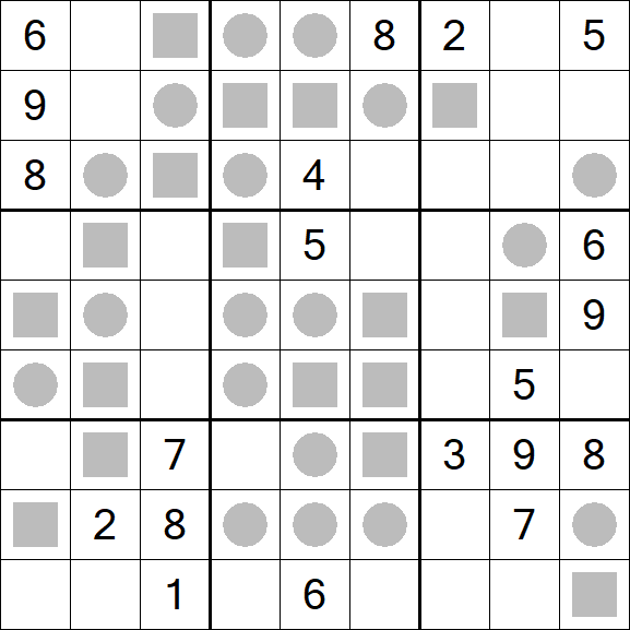 Even-Odd Sudoku - Difficile